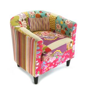 Sessel Pink Patchwork 64 x 56 cm