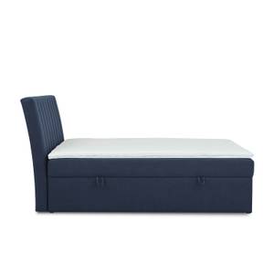 Boxspringbett Liberty Pocket Visco Blau - Breite: 180 cm