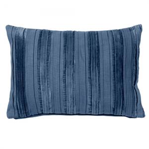 Dekokissen Darci  (3er Set) Blau - Textil - 45 x 45 x 45 cm