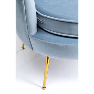 Fauteuil Water Lily Gold Bleu