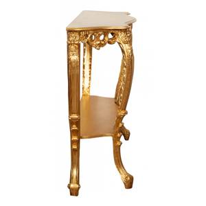 Konsolentisch LOUIS XVI Gold - Massivholz - 36 x 88 x 130 cm