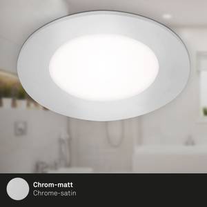 LED Einbauleuchten, IP65, 3x, chrom-matt Silber