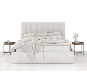 Boxspringbett Moretti Beige - Breite: 160 cm