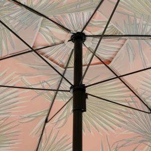 Parasol Palm Leaves Orange - Textile - 220 x 238 x 220 cm