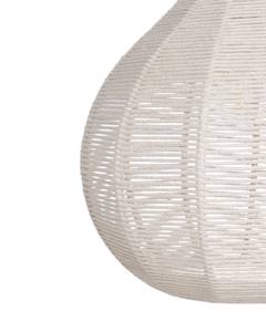 Lampe suspension GUAVA Beige - Fibres naturelles - 33 x 215 x 33 cm