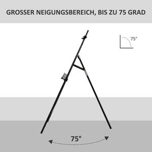 Staffelei 914-020V01BK Schwarz