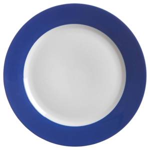 Speiseteller Doppio 6er Set Blau