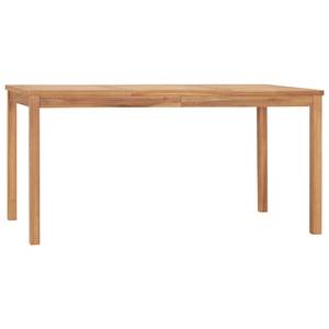 Salle à manger (lot de 7) 3059940 Marron - Bois massif - Bois/Imitation - 80 x 77 x 160 cm