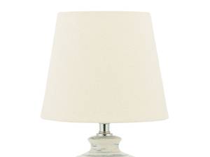 Lampe de table ROSANNA Beige - Bleu - Blanc - Céramique - 20 x 35 x 20 cm