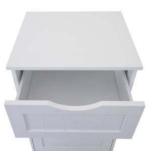 Commode B65 Blanc - Bois manufacturé - 30 x 80 x 30 cm