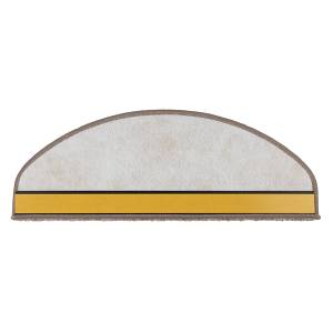 Hochflor Stufenmatte Bali Creme - 19 x 56 cm