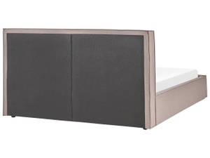 Doppelbett MOISSAC Hellbraun - Breite: 197 cm