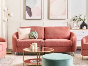 3-Sitzer Sofa TROSA Gold - Pink