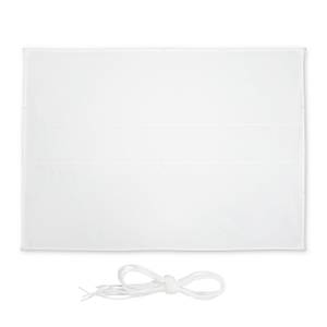 Voile d'ombrage rectangulaire blanc 550 x 450 cm