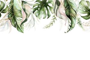 Papier Peint FEUILLES Tropicales Plantes 450 x 300 x 300 cm