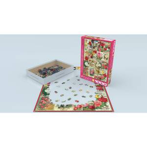 Puzzle Rosensamenkatalog 1000 Teile Papier - 26 x 6 x 36 cm