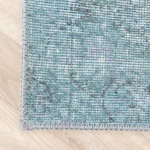 Teppich Patchwork Estate Patchwork Blau - Naturfaser - 115 x 1 x 170 cm