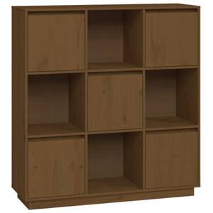 Highboard DE2351 Massivholz - 35 x 117 x 111 cm