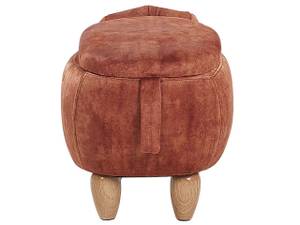 Pouf animal DOGGY Marron - Chêne clair - Marron sable