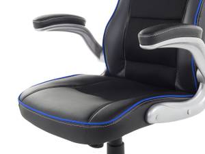 Fauteuil de bureau MASTER Noir - Bleu