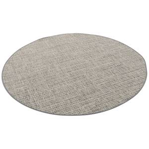 Sisal-Optik Teppich Pure Meliert Rund Beige - Grau - 133 x 133 cm