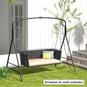 Schaukelgestell ZB33532PWDE Schwarz - Metall - 118 x 165 x 170 cm