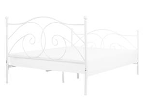 Lit double DINARD Blanc - Largeur : 147 cm