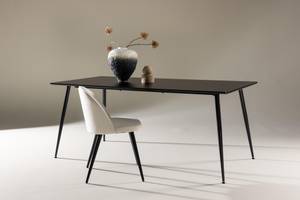 Table à manger SILAR DT90 Noir - Bois manufacturé - 90 x 75 x 180 cm