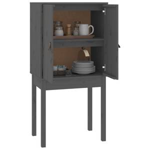 Highboard DE9797 Grau - Massivholz - 40 x 120 x 60 cm