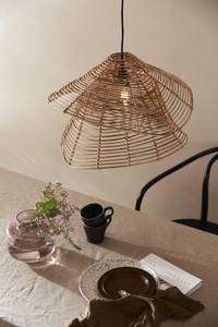 Lampe suspendue Olga Beige - Rotin - 51 x 36 x 51 cm