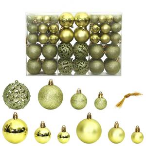 Weihnachtskugel (100er Set) 295555 Hellgrün