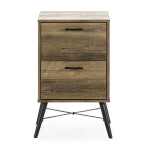 Nachttisch Clavel Braun - Holzwerkstoff - 40 x 66 x 40 cm