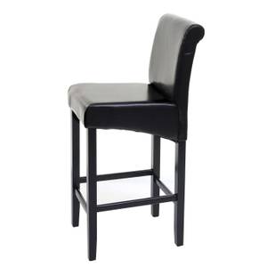 Tabouret de bar C33 (lot de 2) Noir