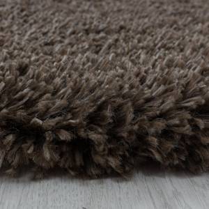 Tapis shaggy UNI B 140x200 marron Marron - 140 x 200 cm