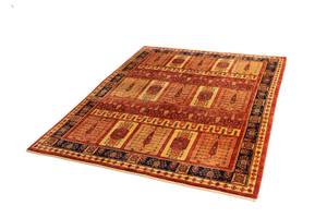 Tapis Kashkuli LVII Rouge - Textile - 169 x 1 x 210 cm