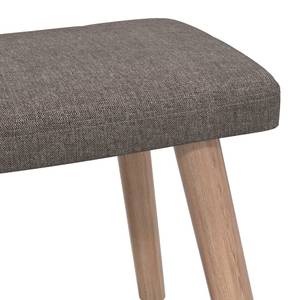 Relaxsessel mit Hocker 3010030-2 Taupe