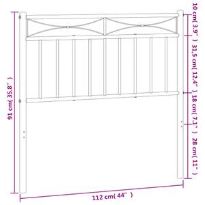 Kopfteil 3032644-2 Tiefe: 112 cm