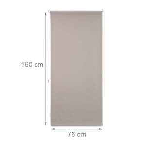 Thermorollo braun 80 x 160 cm