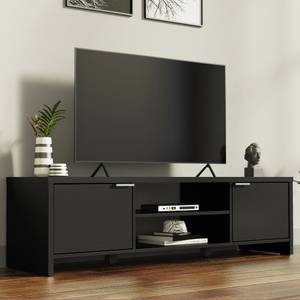 TV-Schrank 69188N1CF Schwarz - Holzwerkstoff - 38 x 40 x 145 cm