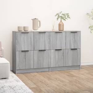 Sideboard (2er Set) 3015627 Eiche Grau Dekor