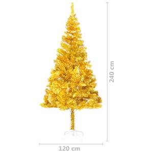Künstlicher Weihnachtsbaum 3008888_5 Gold - Metall - Kunststoff - 120 x 240 x 120 cm