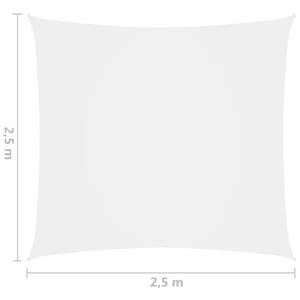 Voile solaire 3016494-1 Blanc - 250 x 250 cm