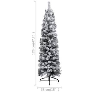 künstlicher Weihnachtsbaum 3009448-2 Braun - Gold - Grün - Metall - Kunststoff - 38 x 120 x 38 cm
