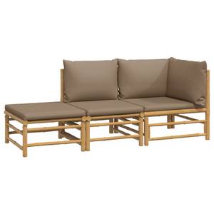 Garten-Lounge-Set 3028491-2 (3-teilig) Braun - Taupe