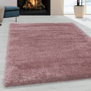 Hochflor Teppich - Fabio - rechteckig Pink - Kunststoff - 240 x 5 x 340 cm