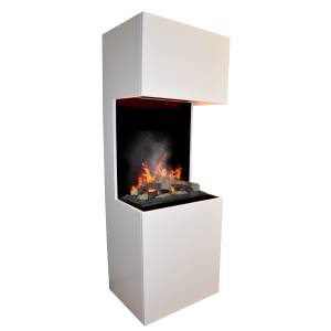 Glow Fire Beethoven Elektrokamin Weiß - Holzwerkstoff - Metall - 60 x 170 x 50 cm