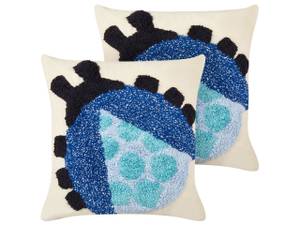 Coussin décoratif LADYBIRD Fibres naturelles - 45 x 4 x 45 cm