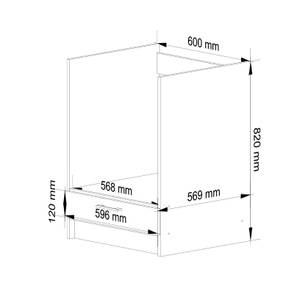 Meuble de Cuisine OLIWIA 60 Blanc