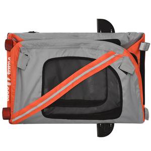 Fahrradanhänger Hund 3028771-1 Orange - 52 x 122 cm