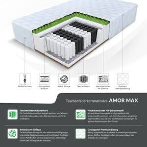 Federkernmatratze AmorMax Breite: 100 cm